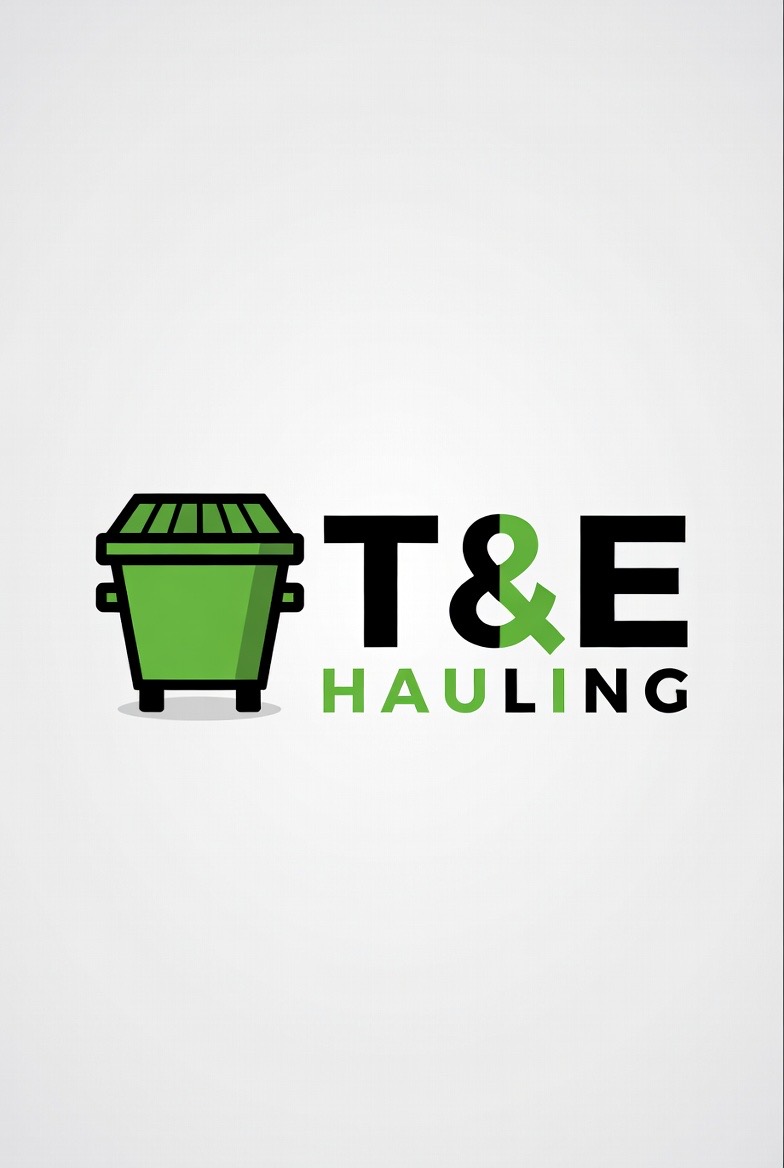 T&E Hauling logo